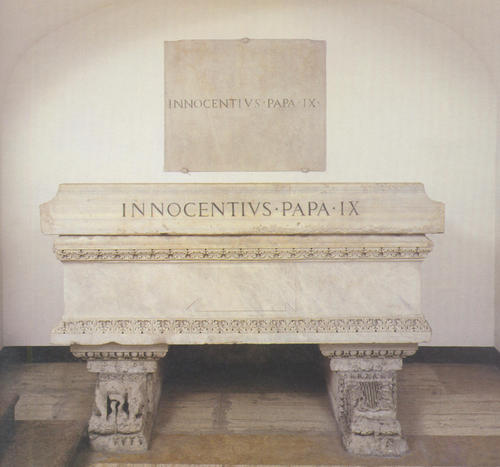 Innozenz IX., Grabmal S. Pietro in Vaticano, Gesamtansicht