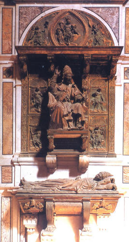 Innozenz VIII., Grabmal S. Pietro in Vaticano, Gesamtansicht