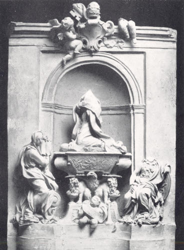 Innozenz XI., Grabmal S. Pietro in Vaticano, Bozzetto