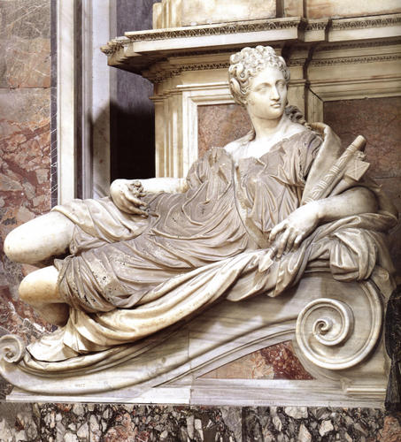 Paul III., Grabmal S. Pietro in Vaticano, Justitia