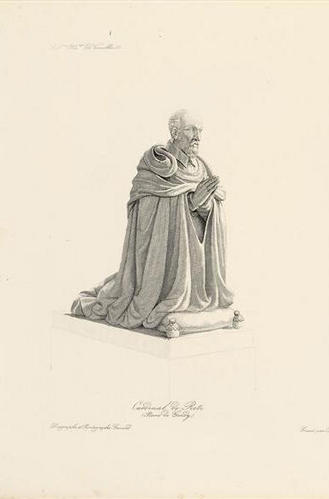 Pierre de Gondi, Stich Kardinalsfigur