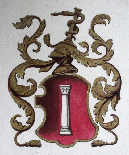Wappen der Familie Colonna aus Litta, Famiglie celebri italiane