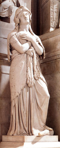 Pius VII., Grabmal S. Pietro in Vaticano, Fortitudo divina