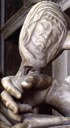 Paul III., Grabmal S. Pietro in Vaticano, Prudentia Detail