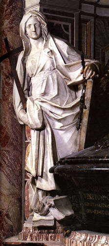 Alexander VIII., Grabmal S. Pietro in Vaticano, Religio