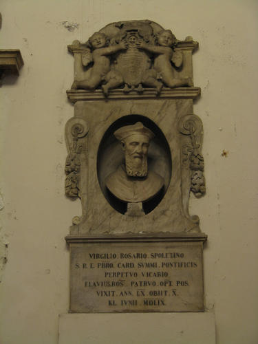 Virgilio Rosario, Grabmal S. Maria sopra Minerva, Gesamtansicht