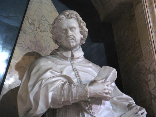Savo Mellini, Grabmal S. Maria del Popolo, Papststatue