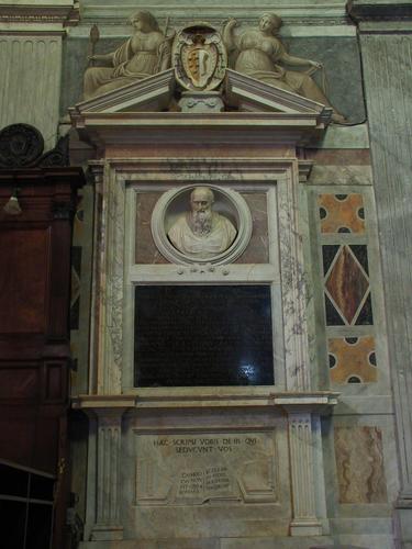 Stanislao Hosius, Grabmal S. Maria in Trastevere, Gesamtansicht