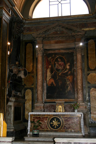 Stefano Durazzo, Grabmal S. Maria in Monterone, Standort