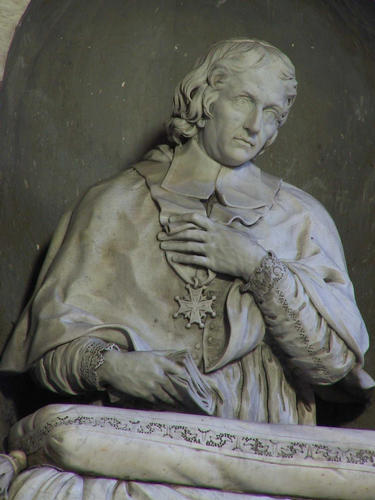  Joseph de la Tremouille, Grabmal S. Luigi dei Francesi, Büste