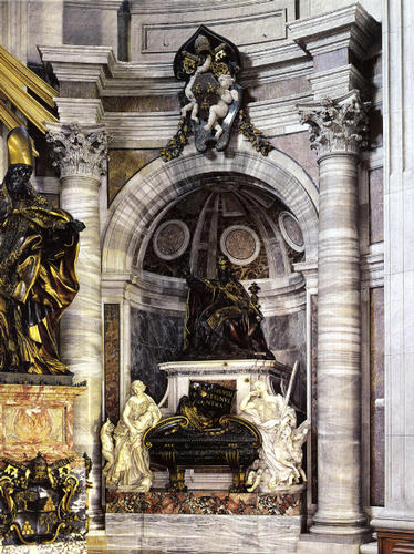 Urban VIII., Grabmal S. Pietro in Vaticano, Gesamtansicht