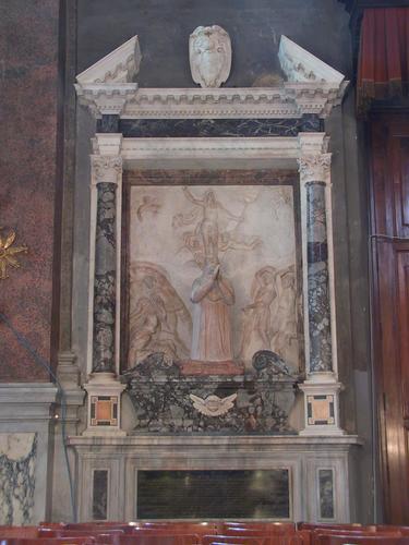 Andreas von Österreich, Grabmal S. Maria dell'Anima, Gesamtansicht